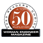 2023 Readers' Choice Top 50 Employer From Woman Engineer Magazine